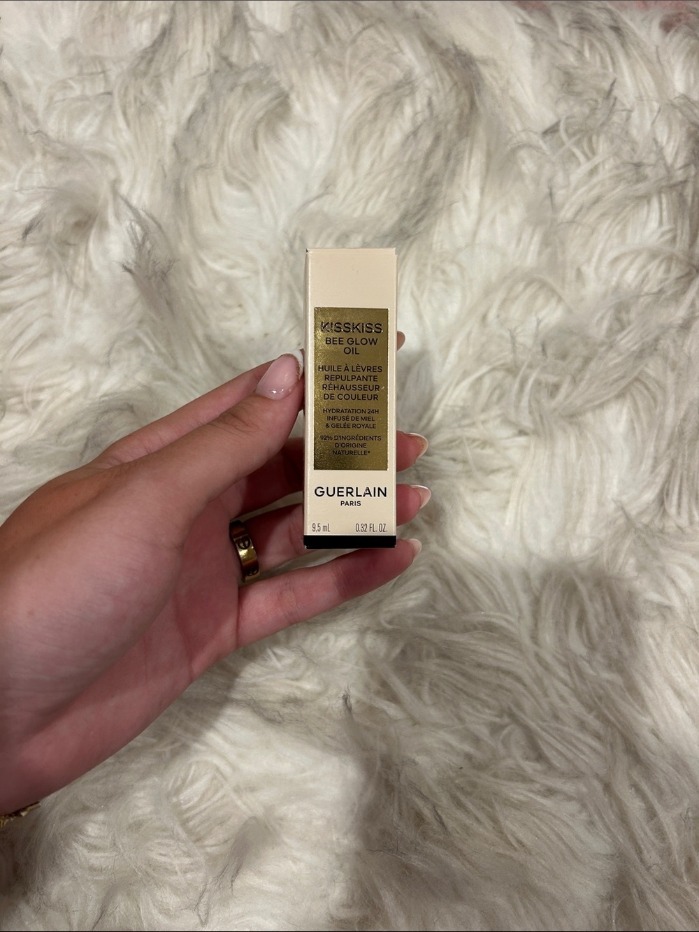 Guerlain KISSKISS BEE GLOW OIL- 258 Rose Glow